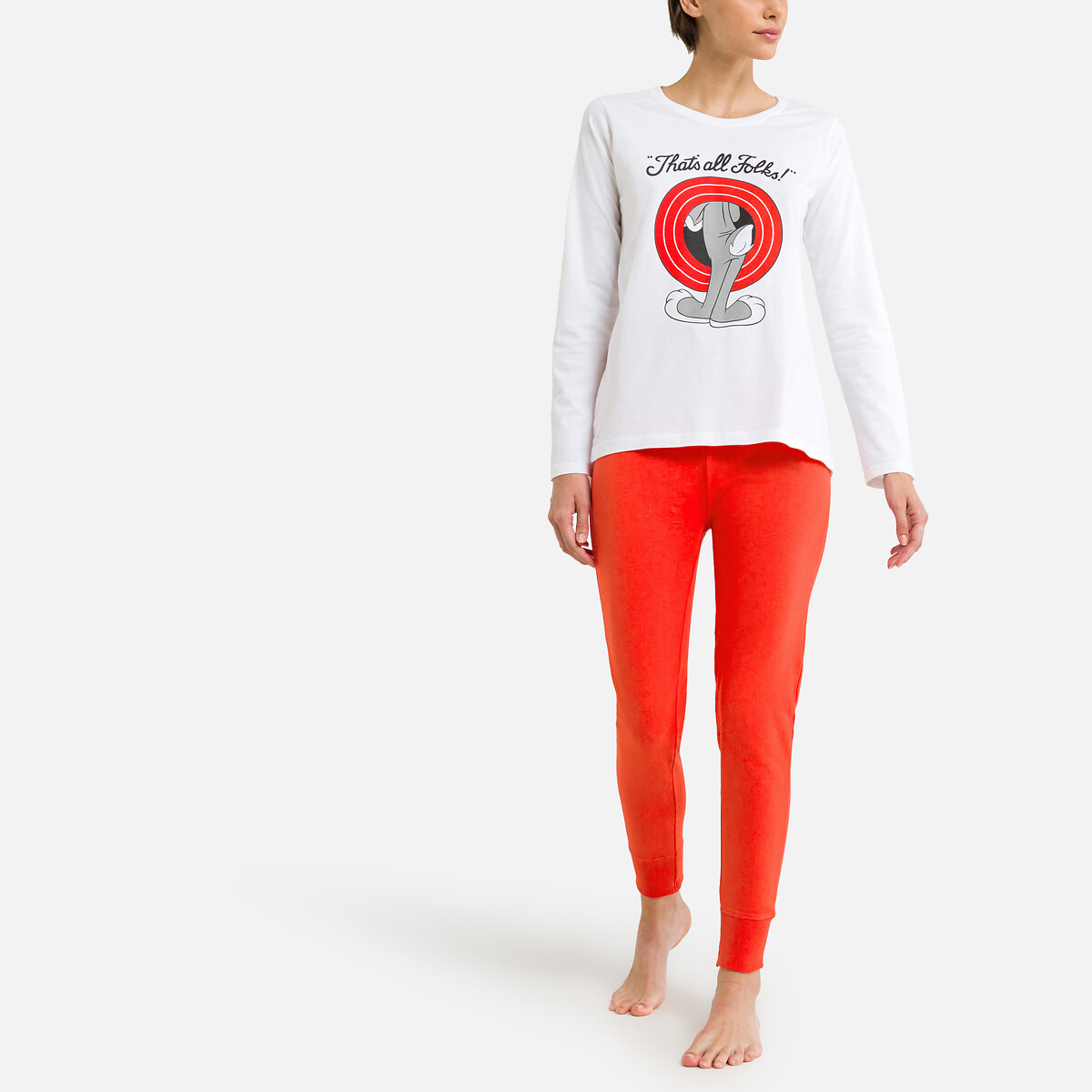LOONEY TUNES<br>Pijama comprido de algodão Looney Tunes