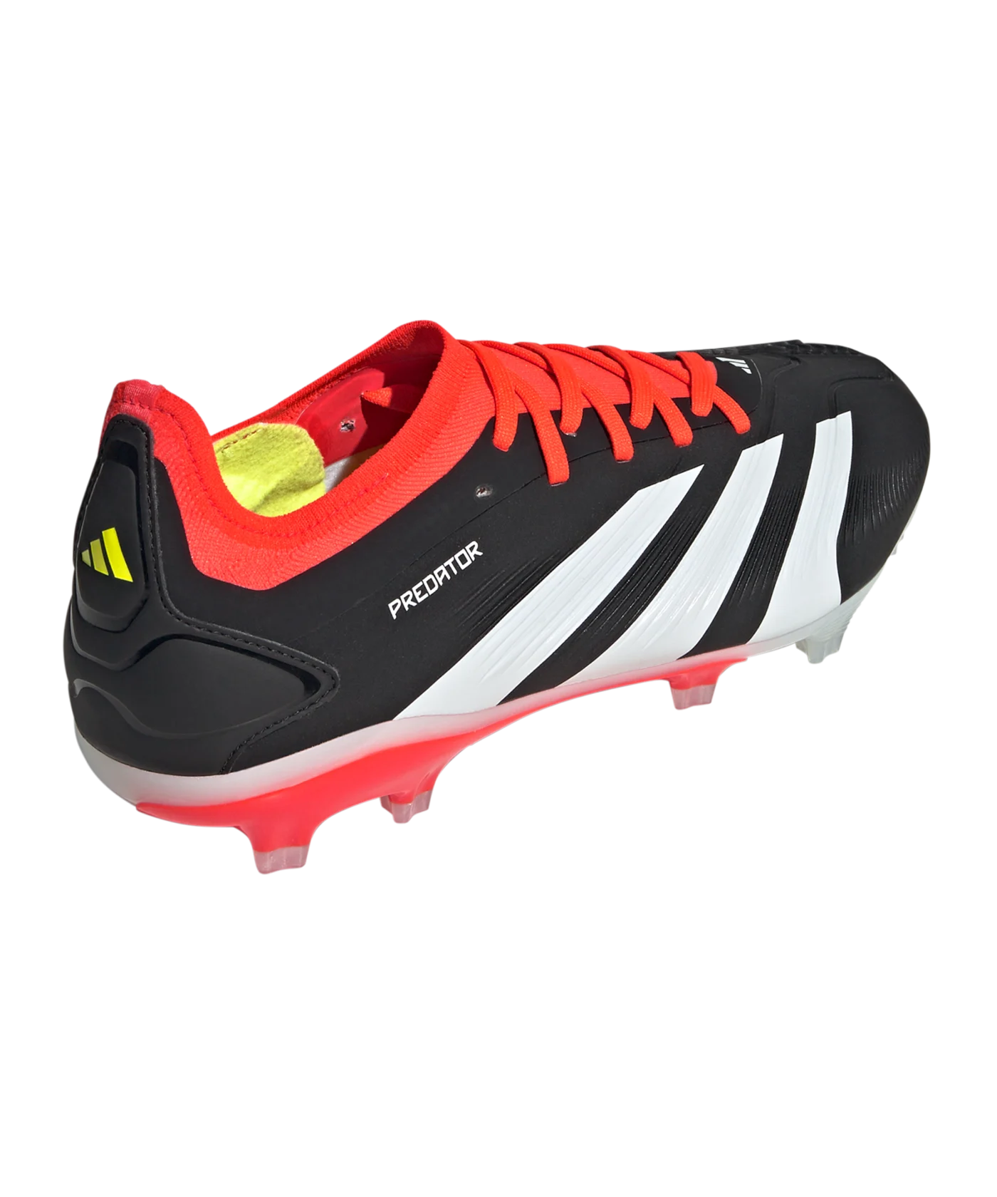 adidas Predator Pro FG Solar Energy Schwarz Weiss Rot