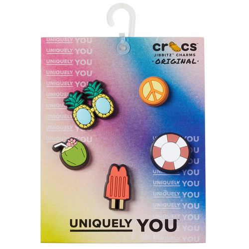 Crocs - JIBBITZ HAPPY SUMMER 5 PACK - Multicolore