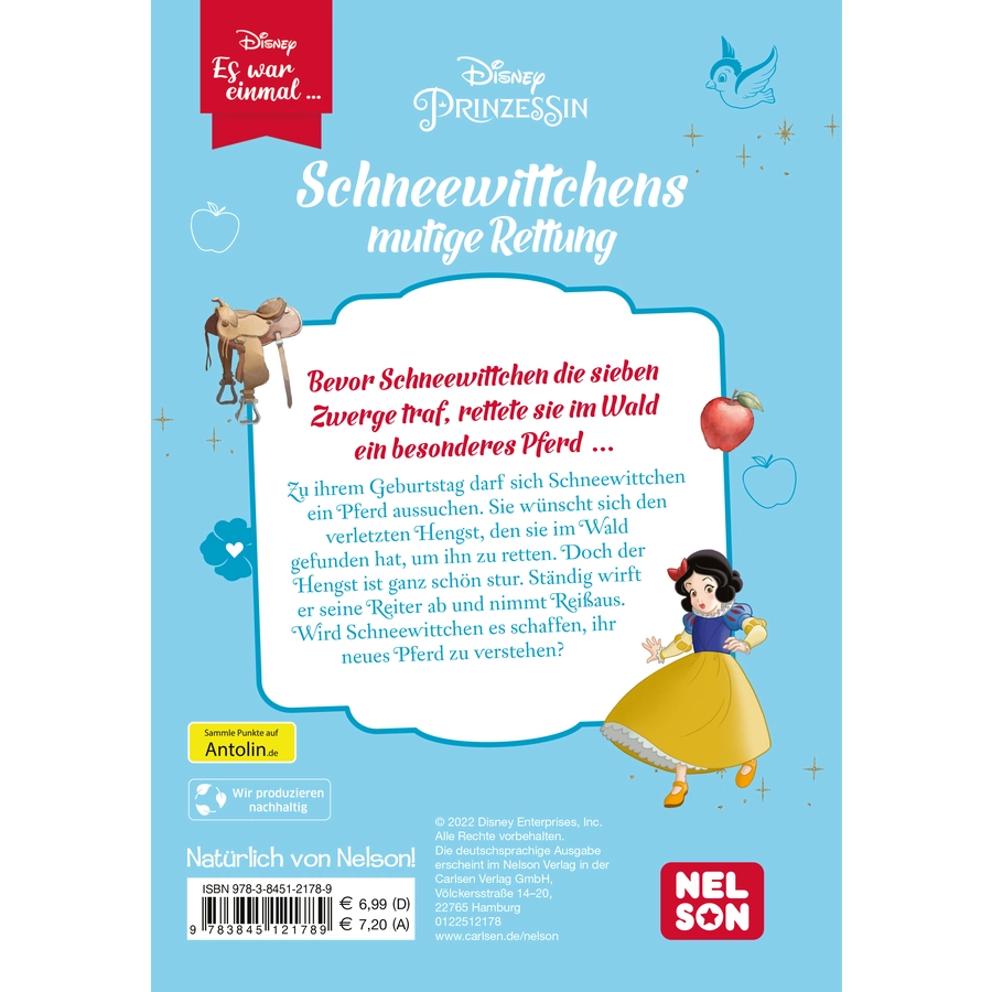 CARLSEN : Es war einmal ...: Schneewittchens mutige Rettung ( Prinzessin)