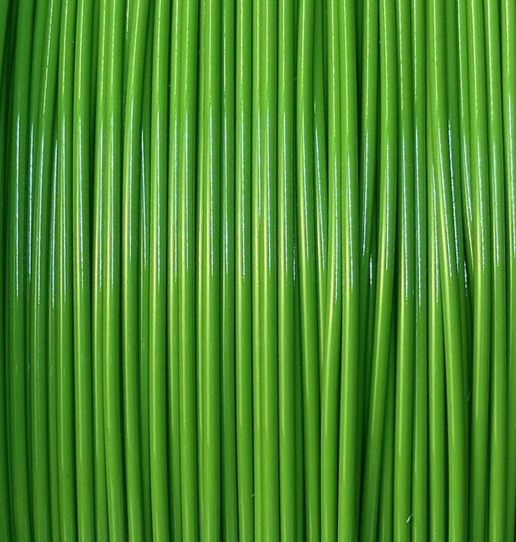 Nobufil  PETG Industrial Light Green, 1,75 mm / 1000 g    Leicht zu druckendes PETG Filament aus recyceltem Kunststoffabfall