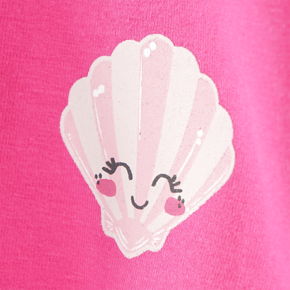 Topomini 2 Baby Radler mit Muschel-Print pink / rot