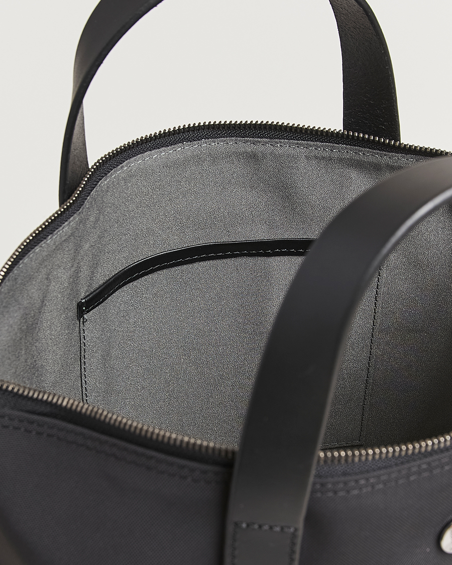 Mismo M/S Canvas Shopper Eclipse Black/Black