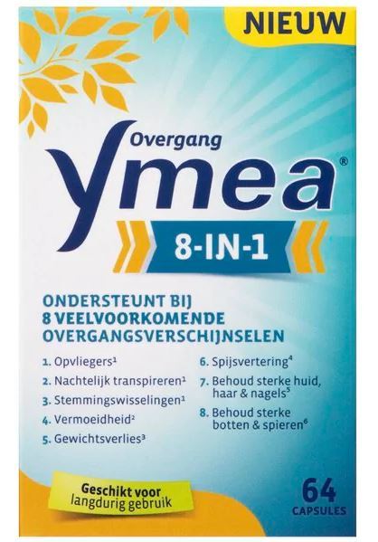 Ymea Overgang 8-in-1 64 capsules