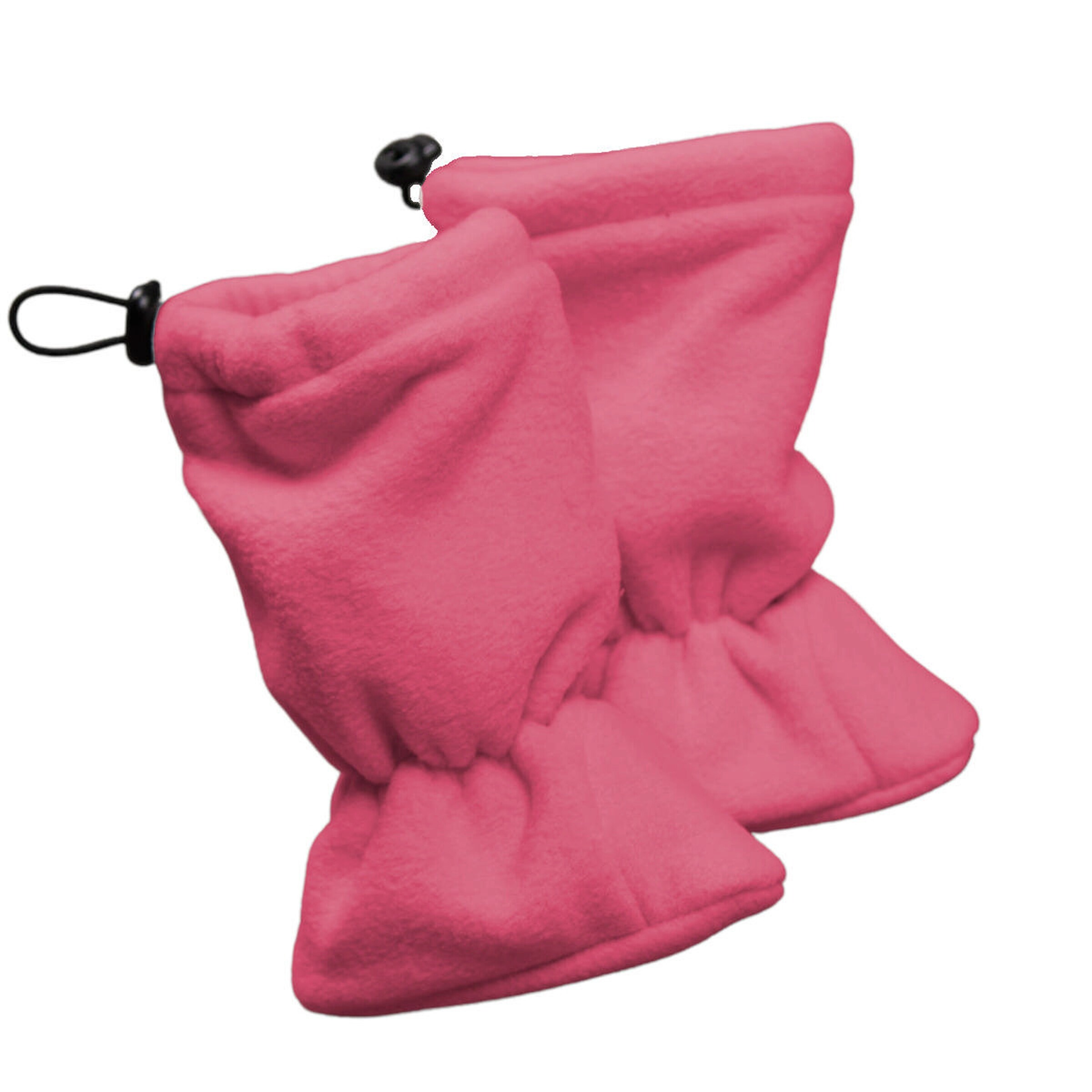 HOPPEDIZ® Babyschuhe Fleece-Booties beere