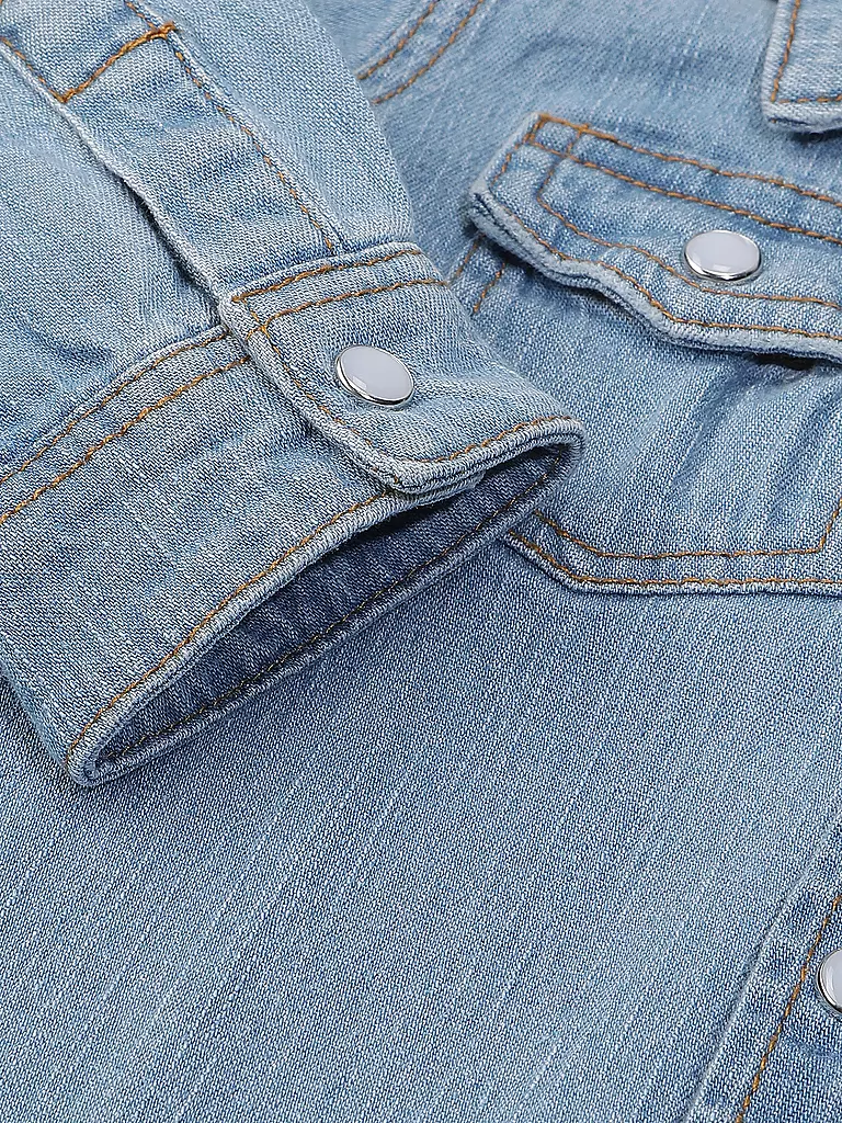 GUESS Baby Jungen Jeanshemd blau