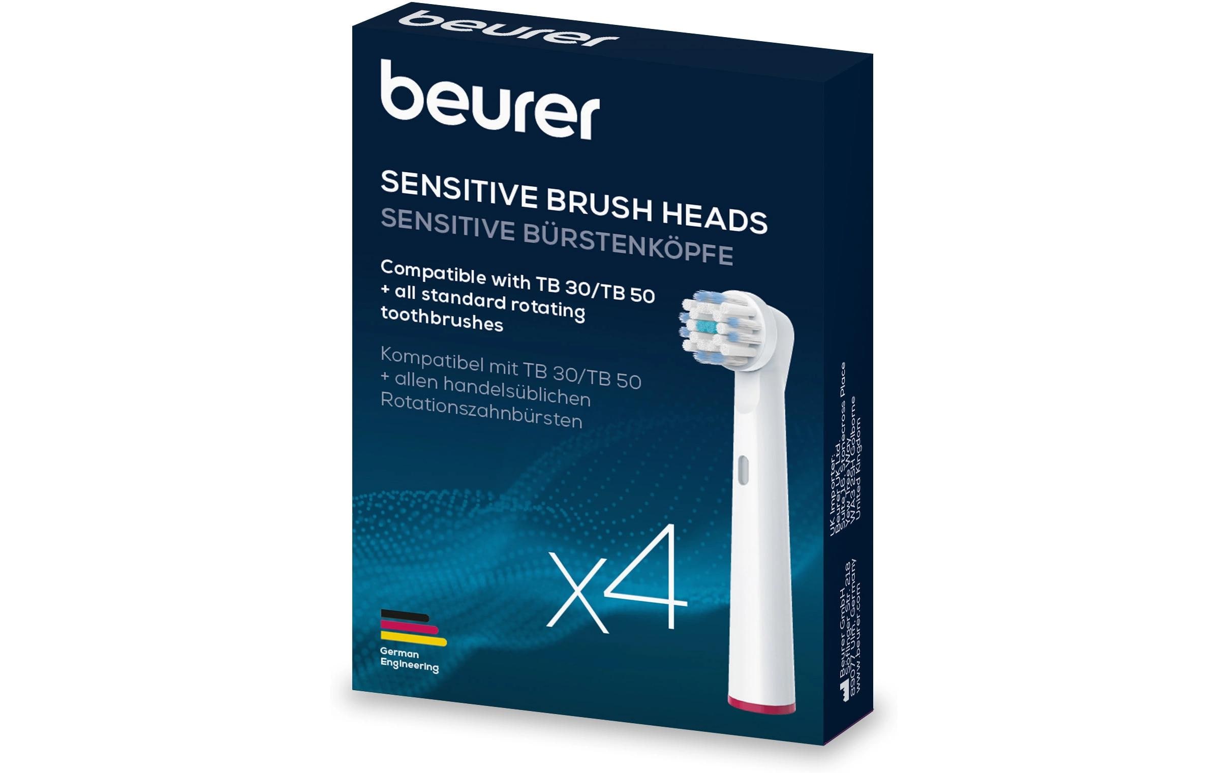Zahnbürstenkopf Sensitive 4 StückErsatzbürstenköpfe