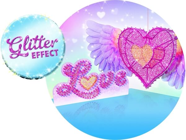 Ravensburger 18065 String it Maxi - 3D Heart