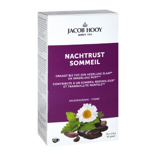 Jacob Hooy Nachtrust Theezakjes 50ST