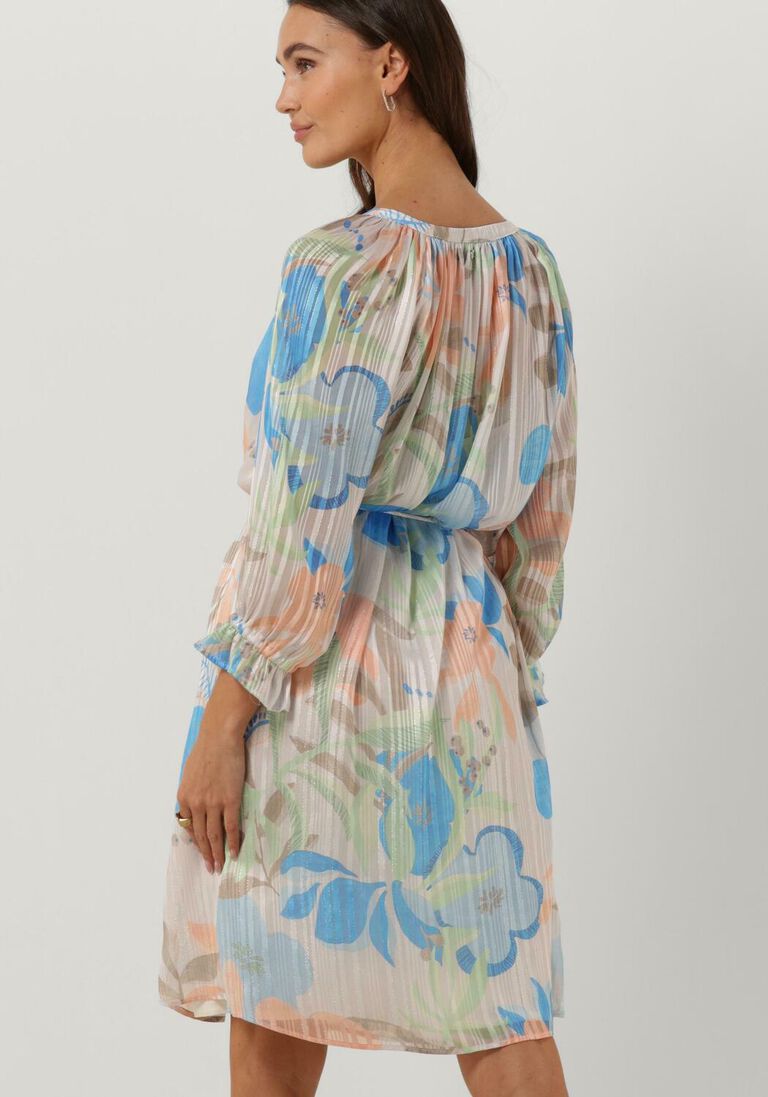 MOS MOSH zand mos mosh mini jurk queem botanic dress