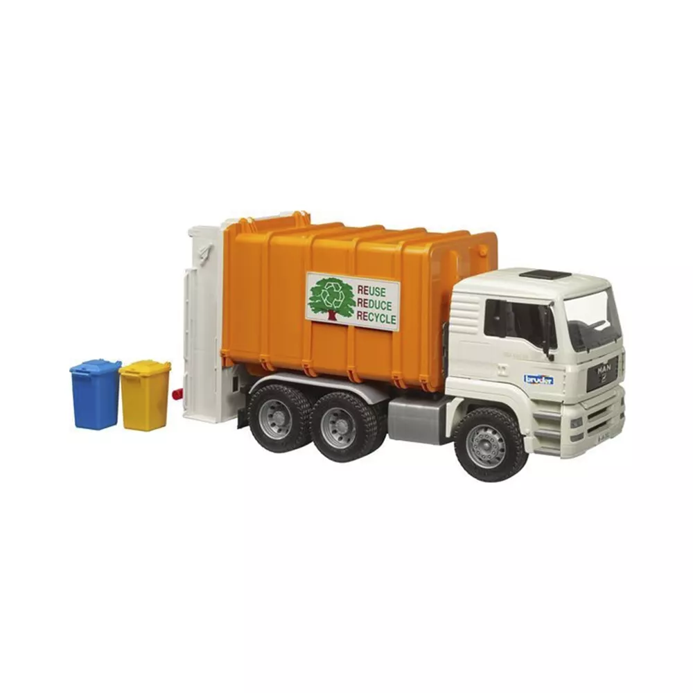 Bruder MAN Hecklader Müll-LKW