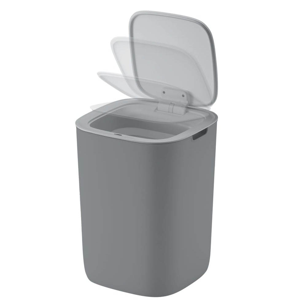 Poubelle à capteur morandi smart 12 l gris
