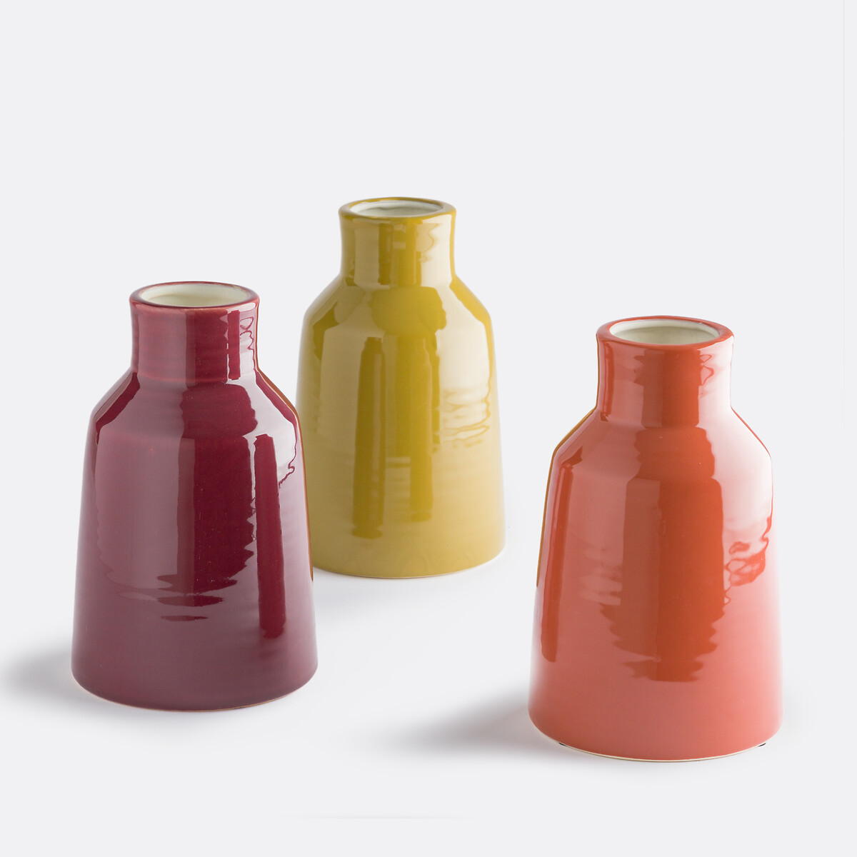 LA REDOUTE INTERIEURS<br>Vaso de cerâmica Alt.23 cm Pastela