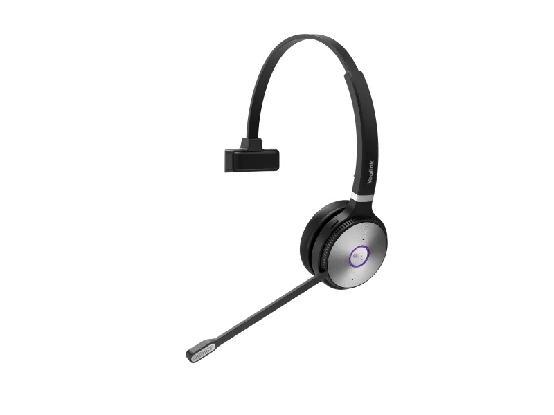 Yealink WH62 Mono - Til Microsoft Teams - headset - på øret - DECT - trådløs - Certified for Microsoft Teams