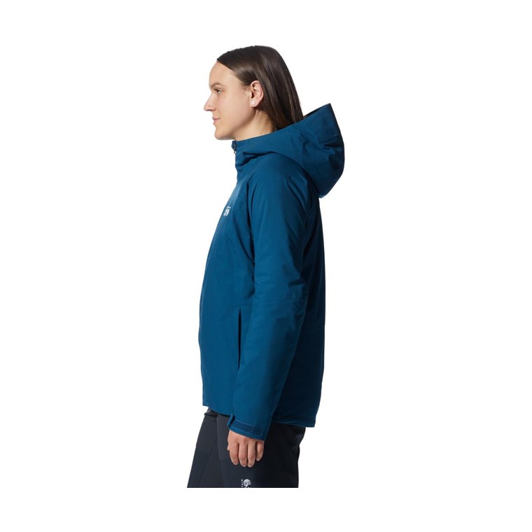 Mountain Hardwear Stretch Ozonic Insulated Jacket Women Dark Caspian