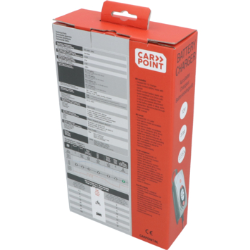 Carpoint BX-1D acculader 12v  max. laadstroom 3.8 ampère