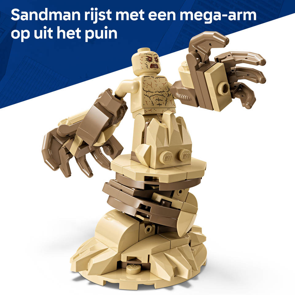 LEGO Marvel ultieme strijd: Spider-Man vs. Sandman 76334