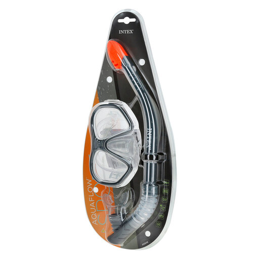Conjunto de máscara e snorkel Intex Reef Rider