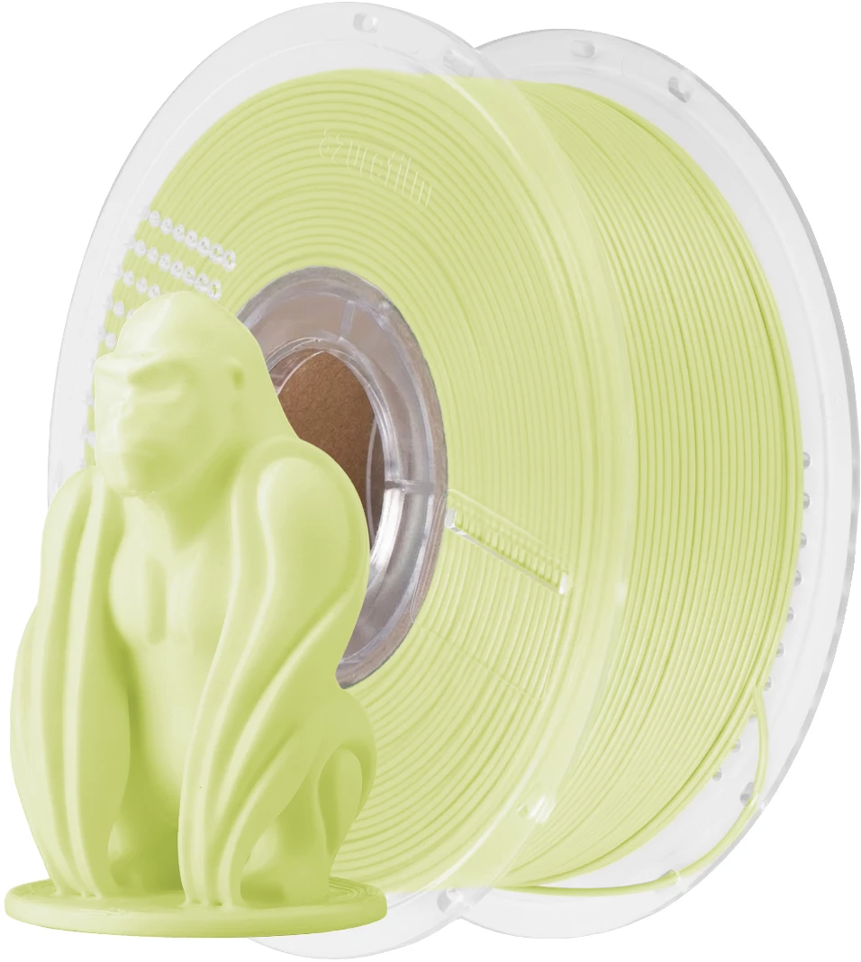 AzureFilm  PLA Lumos UV Light Yellow, 1,75 mm / 1000 g    Hochwertiges Material mit UV Glow