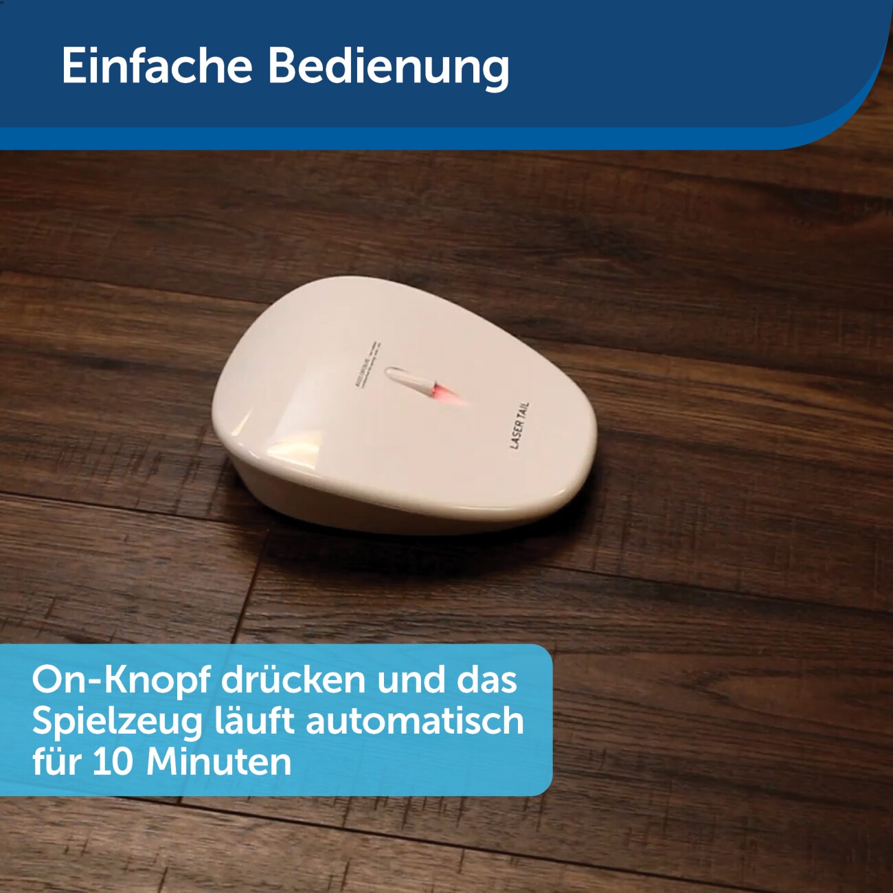 Laser Tail Automatisches Laserlicht, Katzenspielzeug