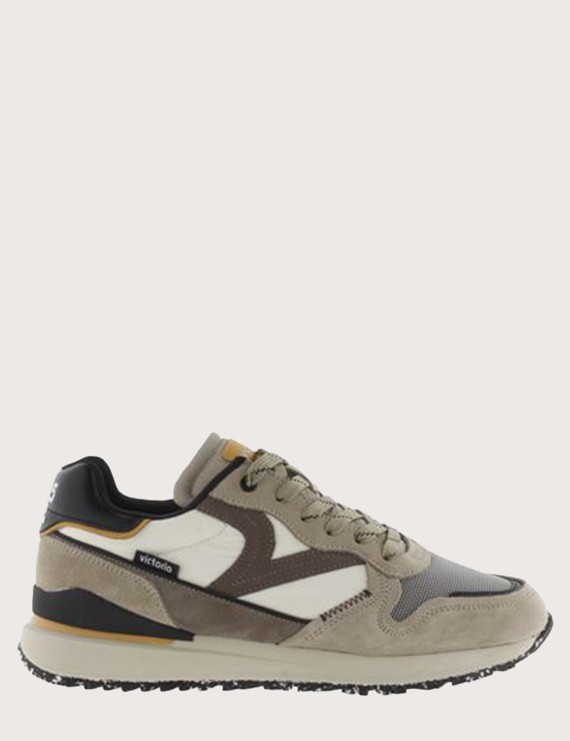 VICTORIA BASKETS HOMME RUNNING LEGGERA CASUAL BEIGE