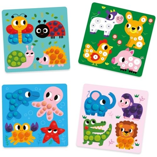 Djeco knutselset boetseerklei - dieren