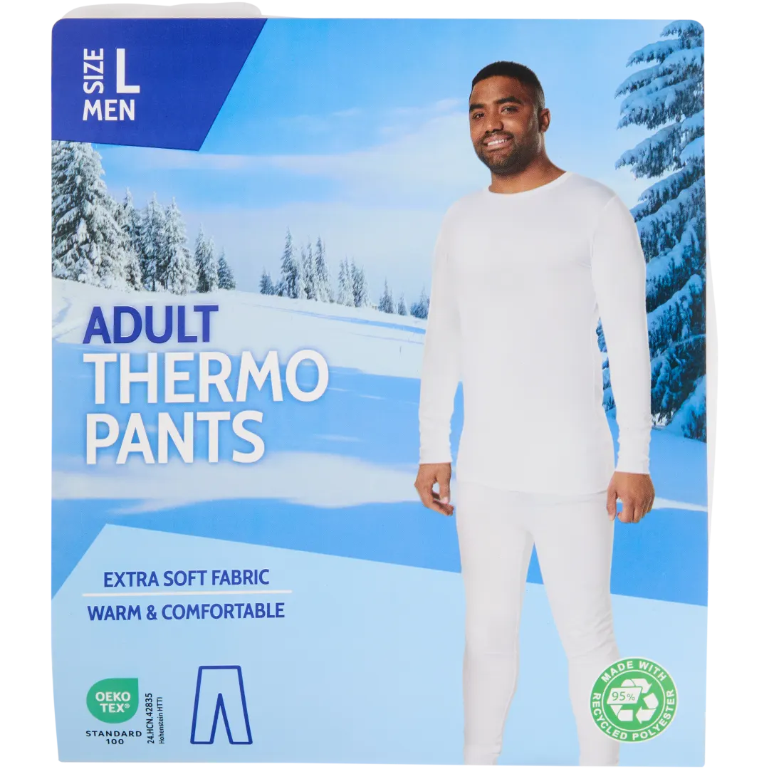 Thermobroek Maten M - XXL