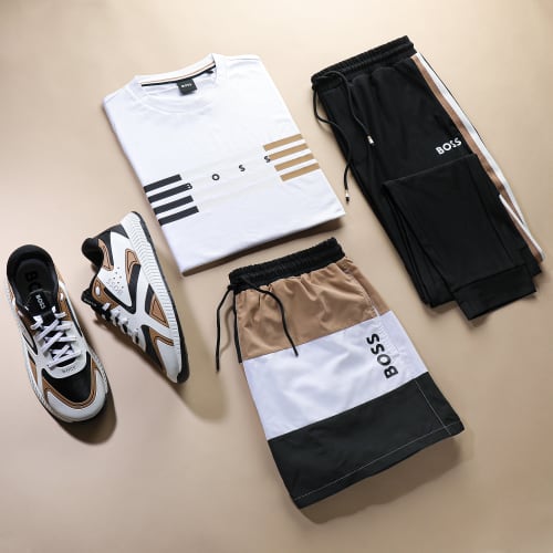 Pantalon Jogging A Bandes 50504553 Noir