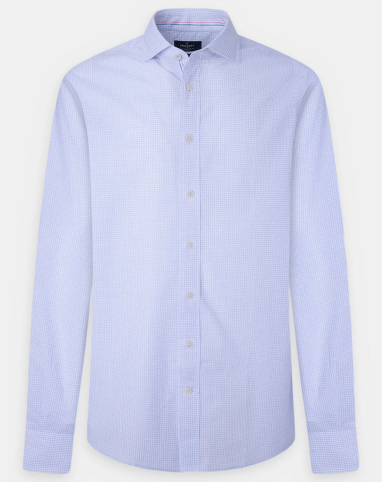 Hackett London Chemise Regular Fit imprimée bleu clair