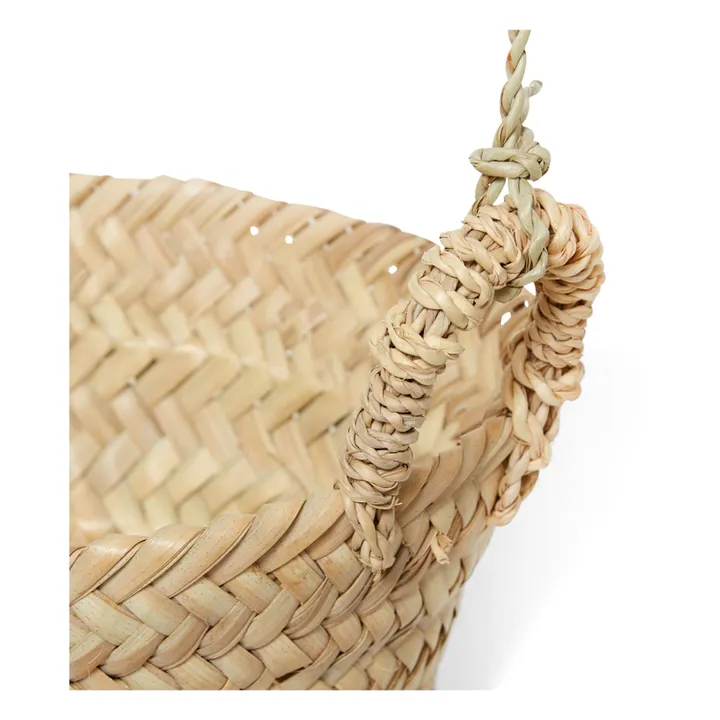 Cosydar Corbeille à suspendre en feuille de palmier