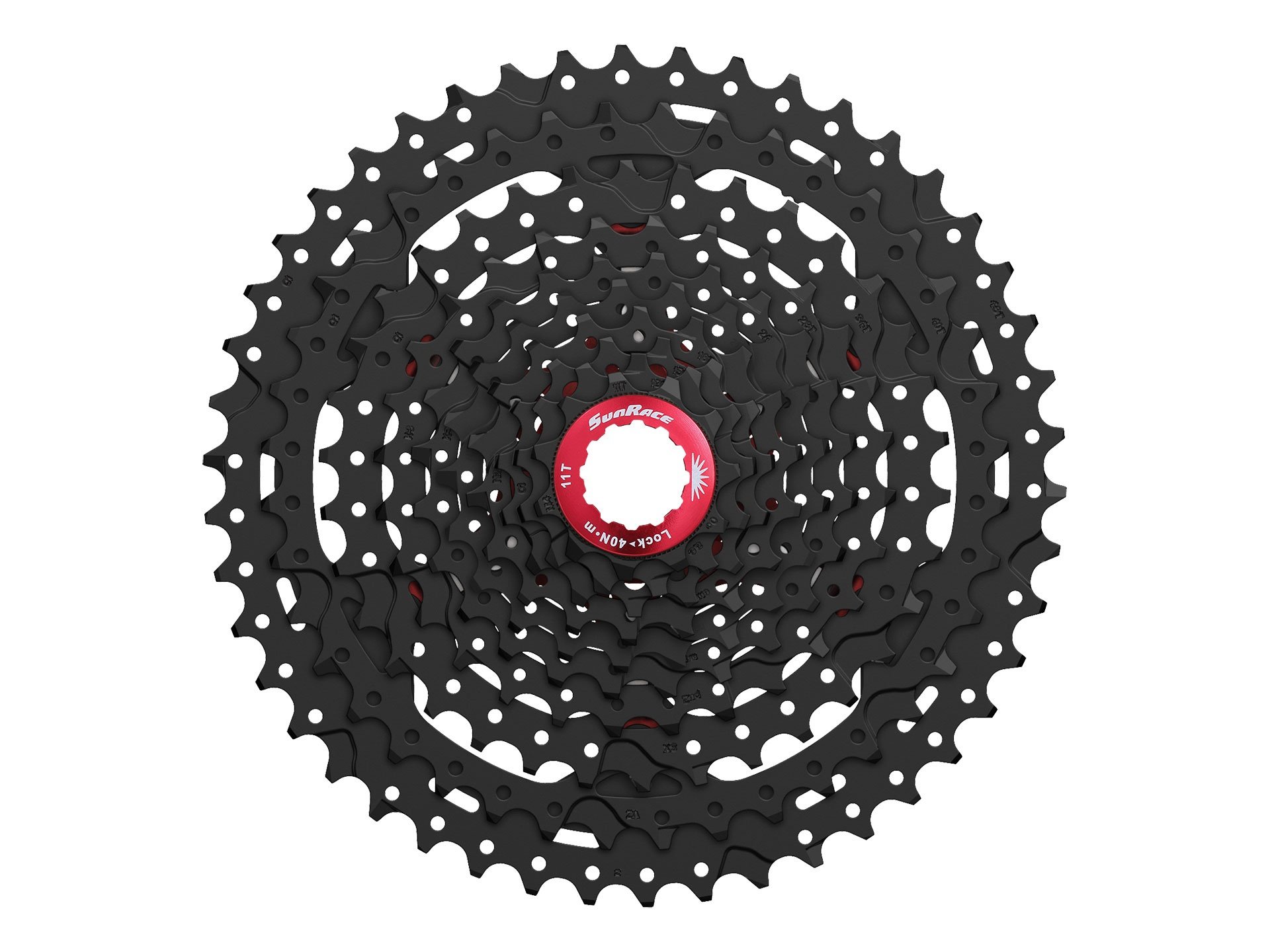 SunRace kassette 10 speed 11-46 sort