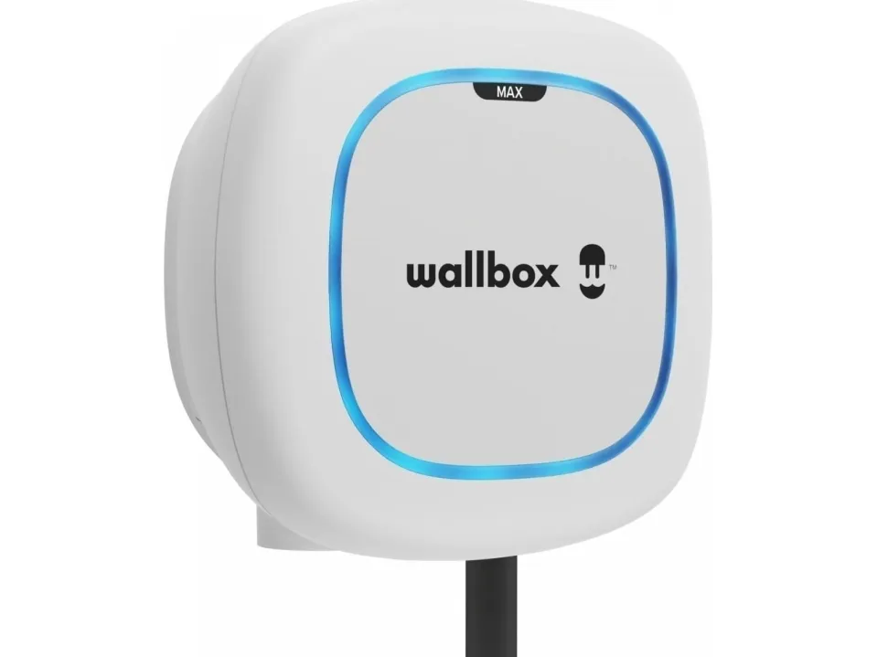 Wallbox Pulsar Max - EV-opladningsstation - 22 kW - 32 A (IEC 62196 Type 2) - hvid