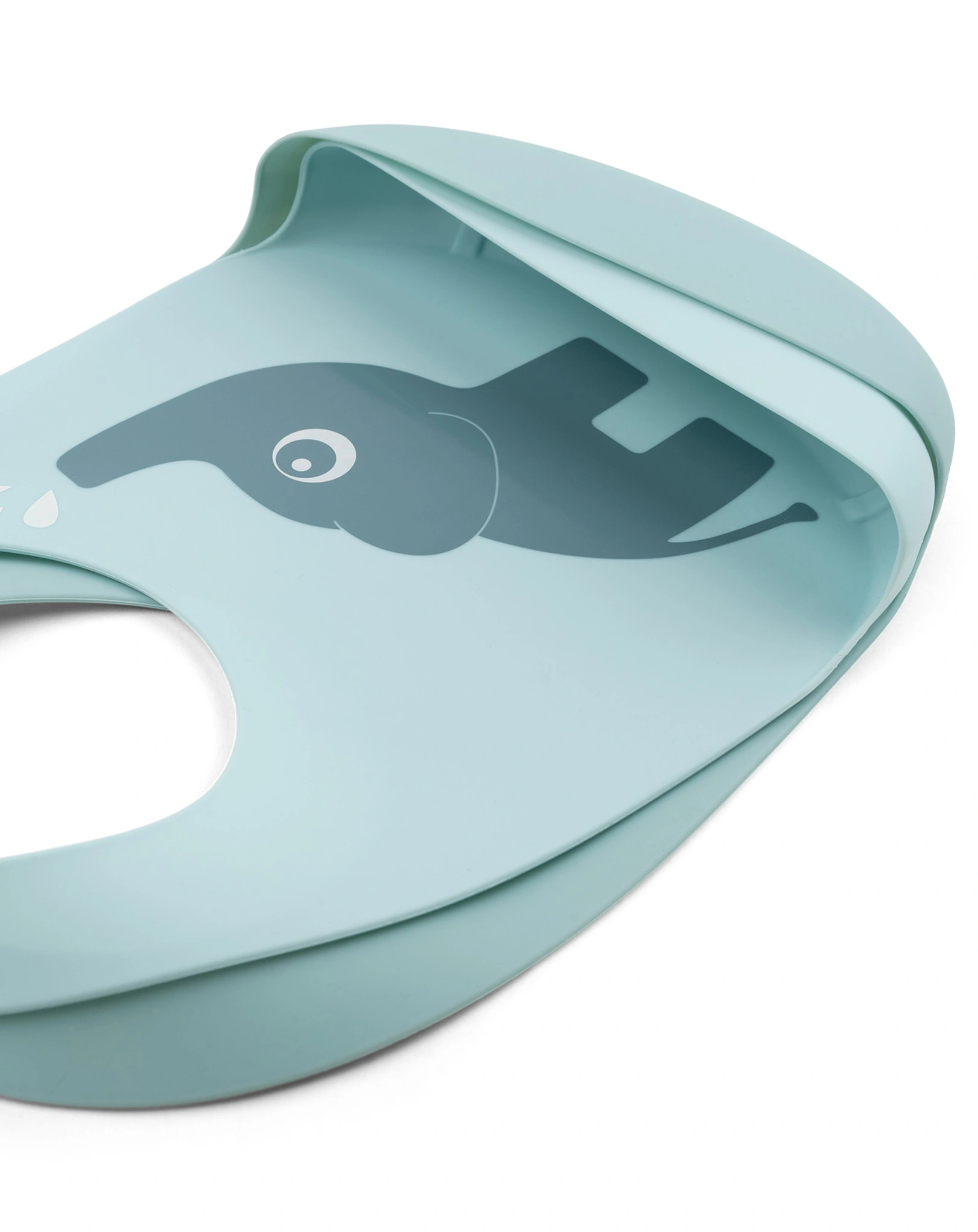 Silikon-Lätzchen ELPHEE 2er Pack in blau