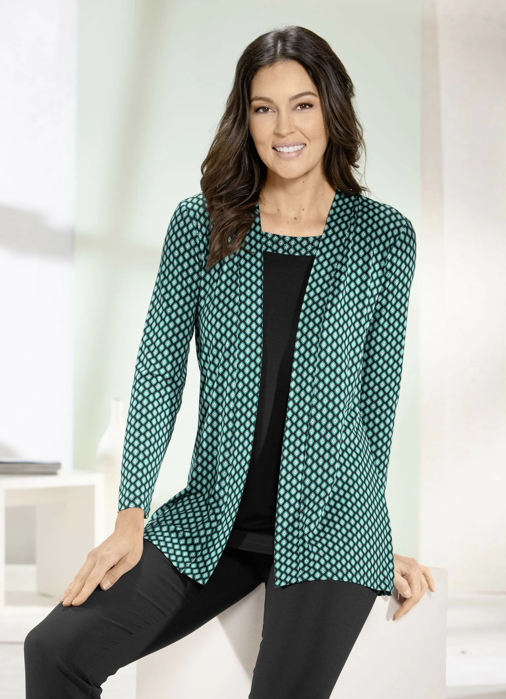 Shirt in 2-in-1 Optik