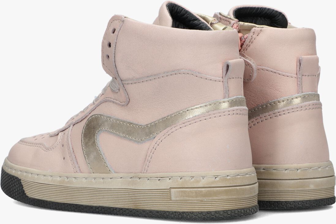 PINOCCHIO roze pinocchio hoge sneaker p1301