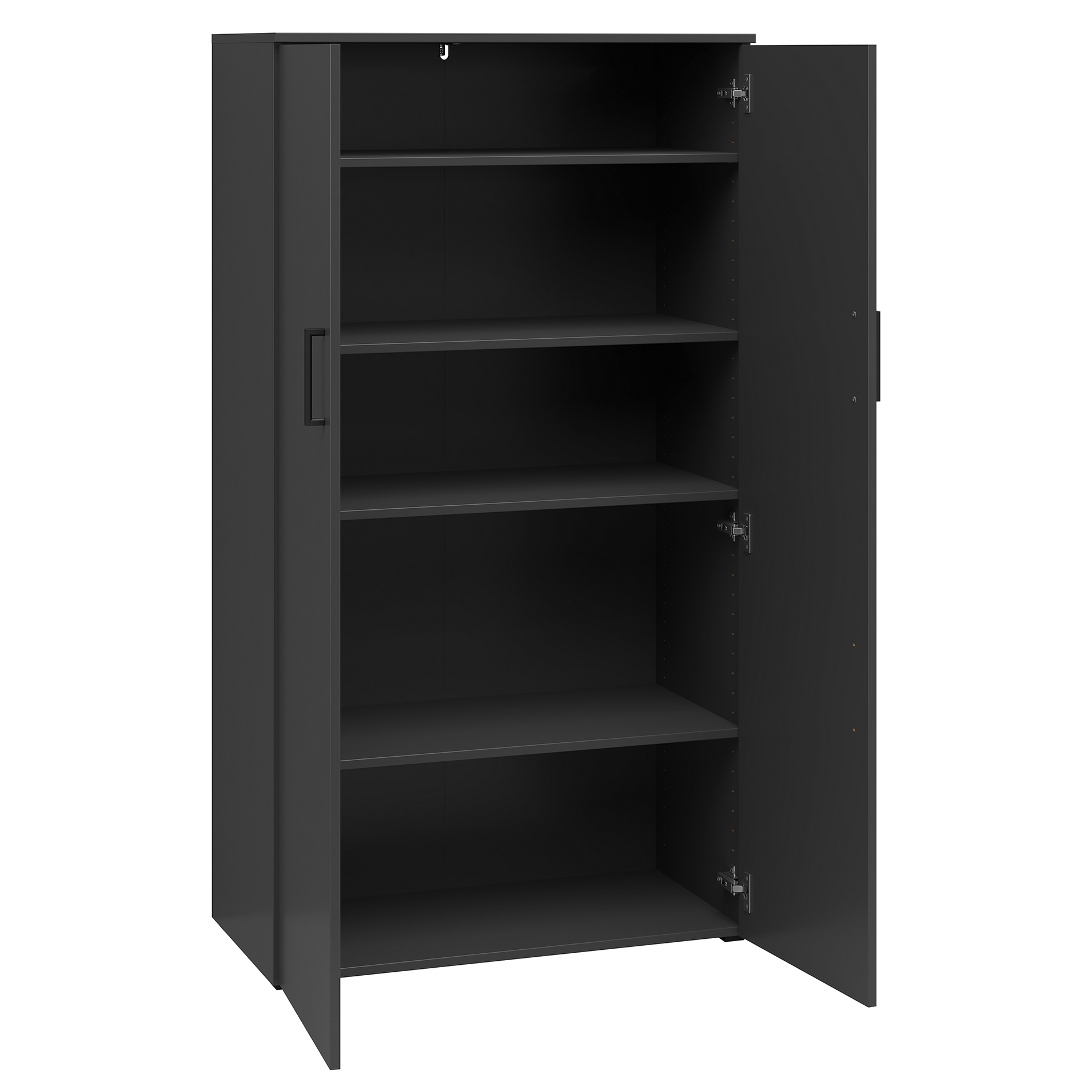 Hochkommode - anthrazit - 147 cm hoch