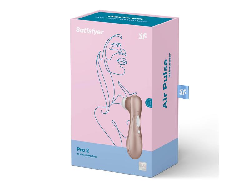 Satisfyer Vibrator Pro 2 Generation 2 Gold Hochwertiges Sextoy für die Frau