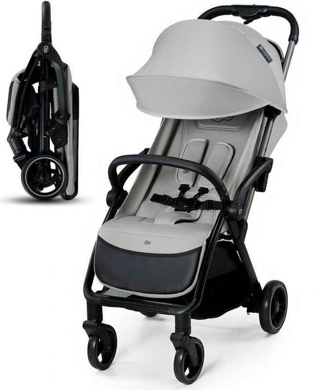Kinderkraft - APINO - Kinderwagen - Dove Grey - Lichtgewicht, Automatisch Opvouwbaar