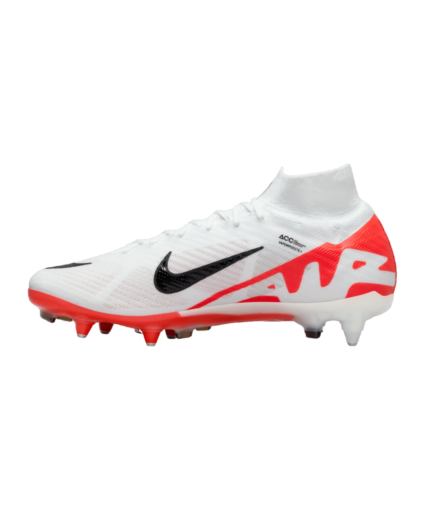 Nike Air Zoom Mercurial Superfly IX Elite SG-Pro AC Ready Rot Weiss Schwarz F600