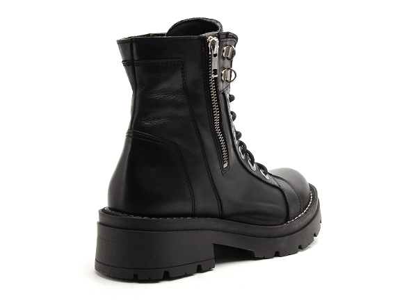 Chacal boots bottine plates femme 6083 noir
