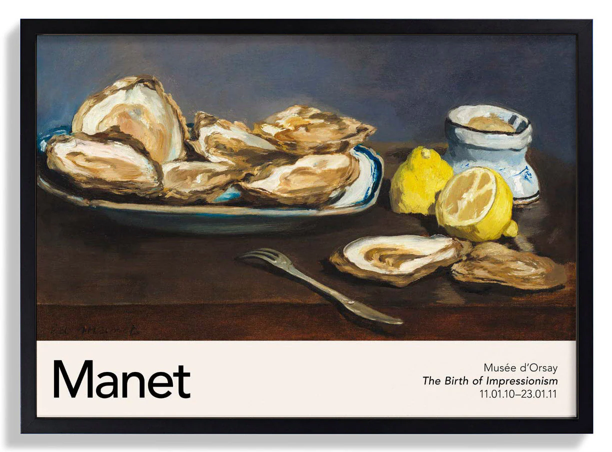 Austern von Manet Ausstellung