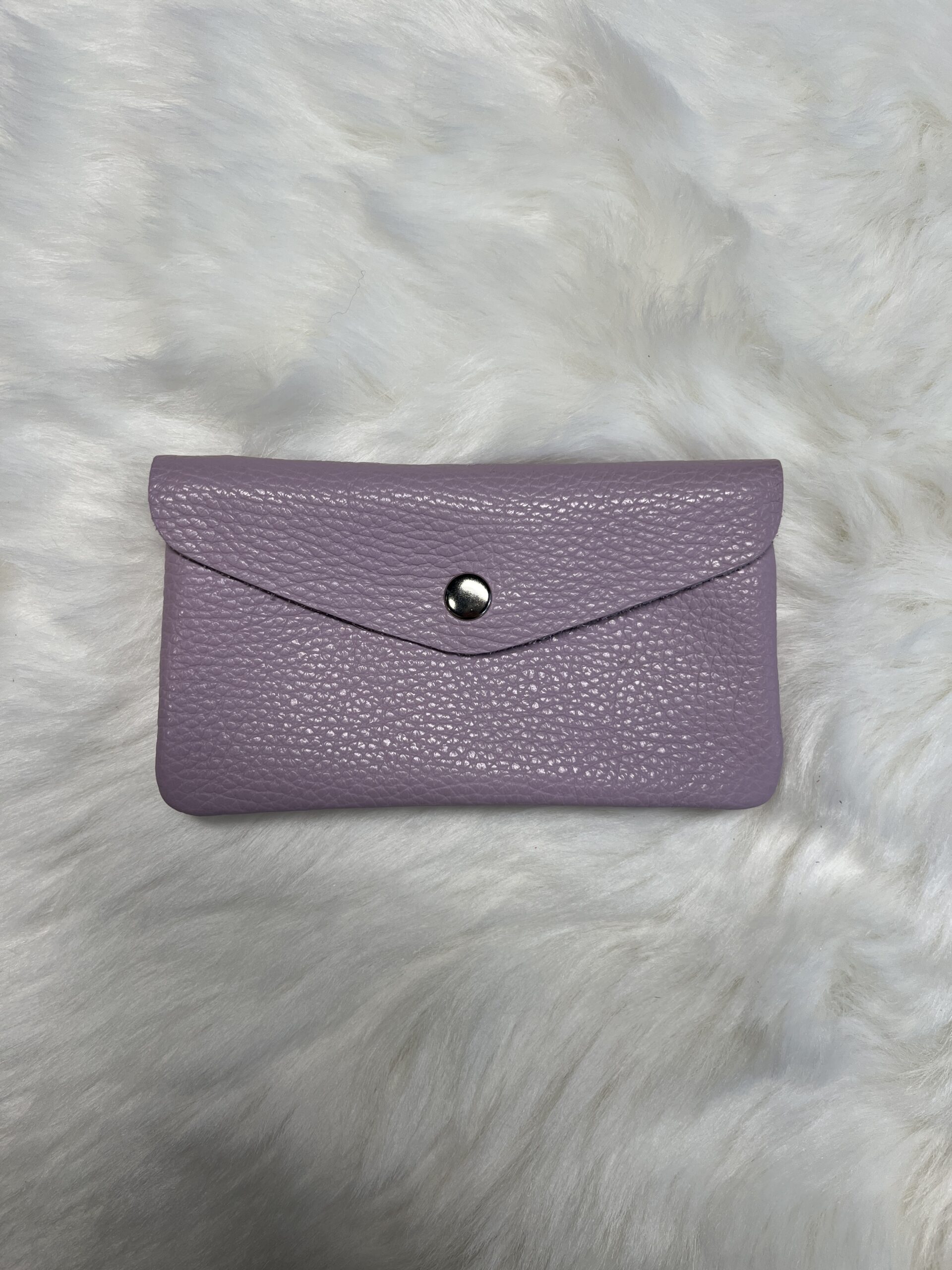 Lommers Leer Portemonnee L Evelyn | 7 Lilac