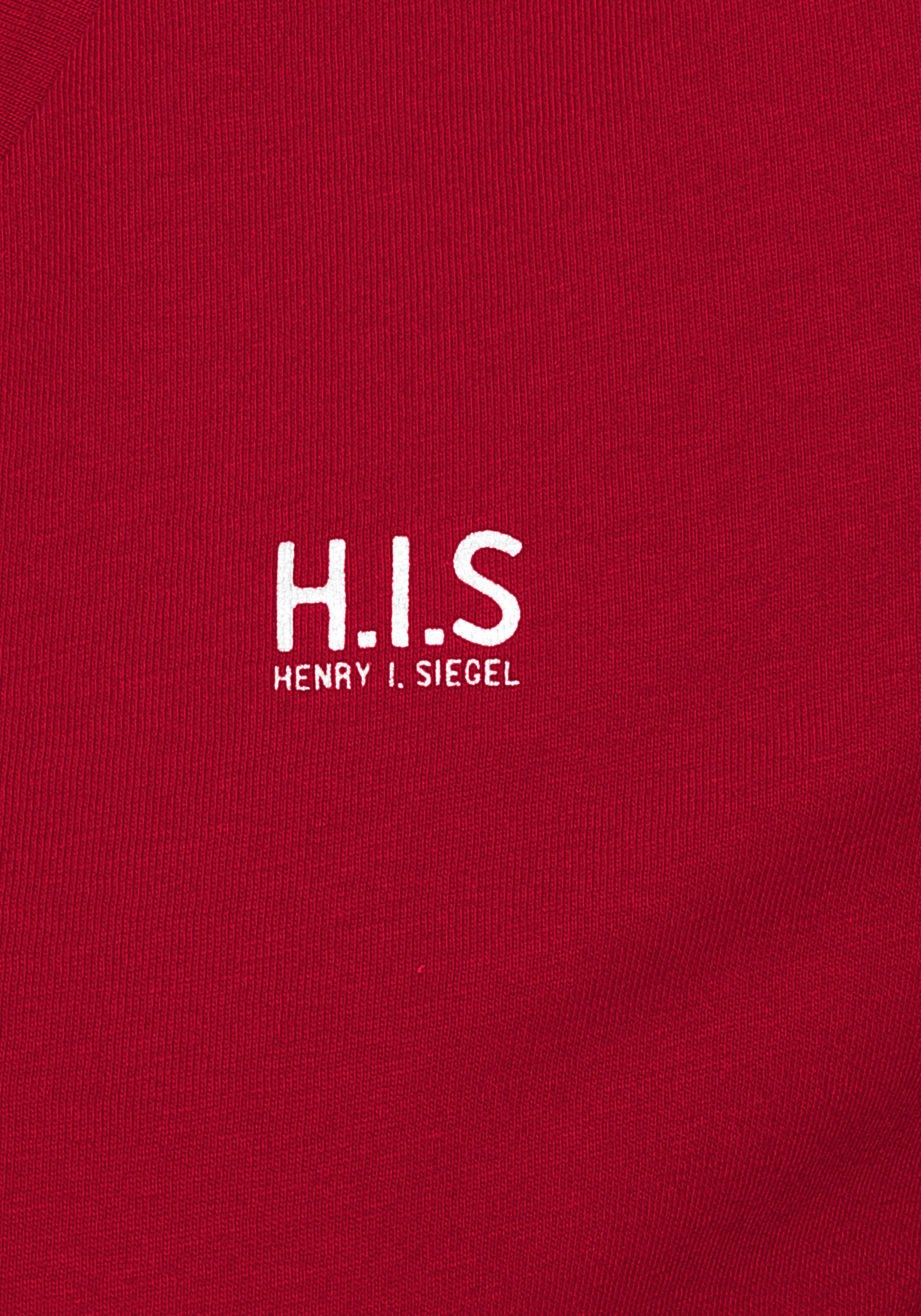 H.I.S T-Shirt »Essential-Basics«, 3er-Packer Spar-Set, figurumspielender Schnitt,  aus Baumwolle