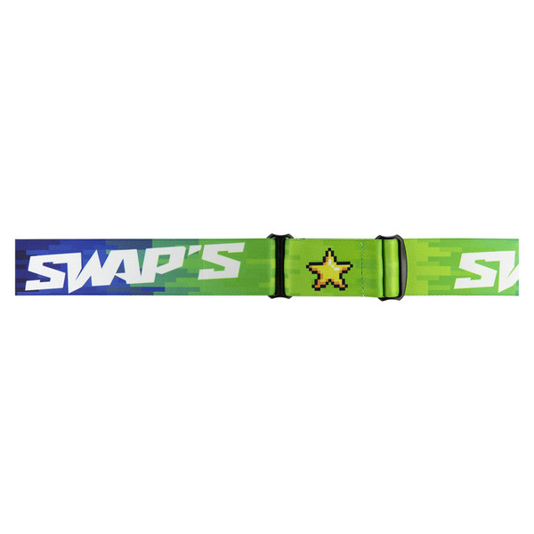 Swaps - Masque Pixel Vert / Bleu