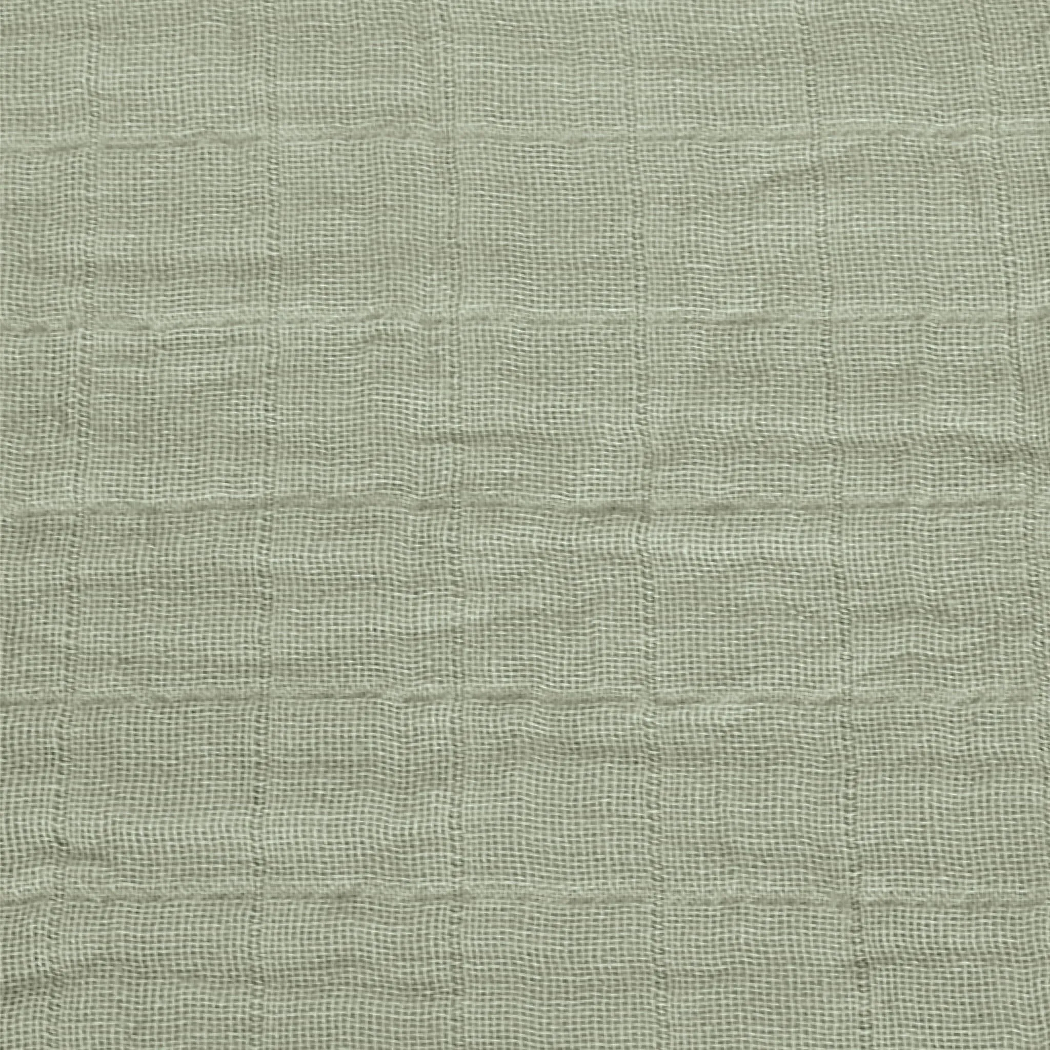 Perlimpinpin Couverture Mousseline - Kaki