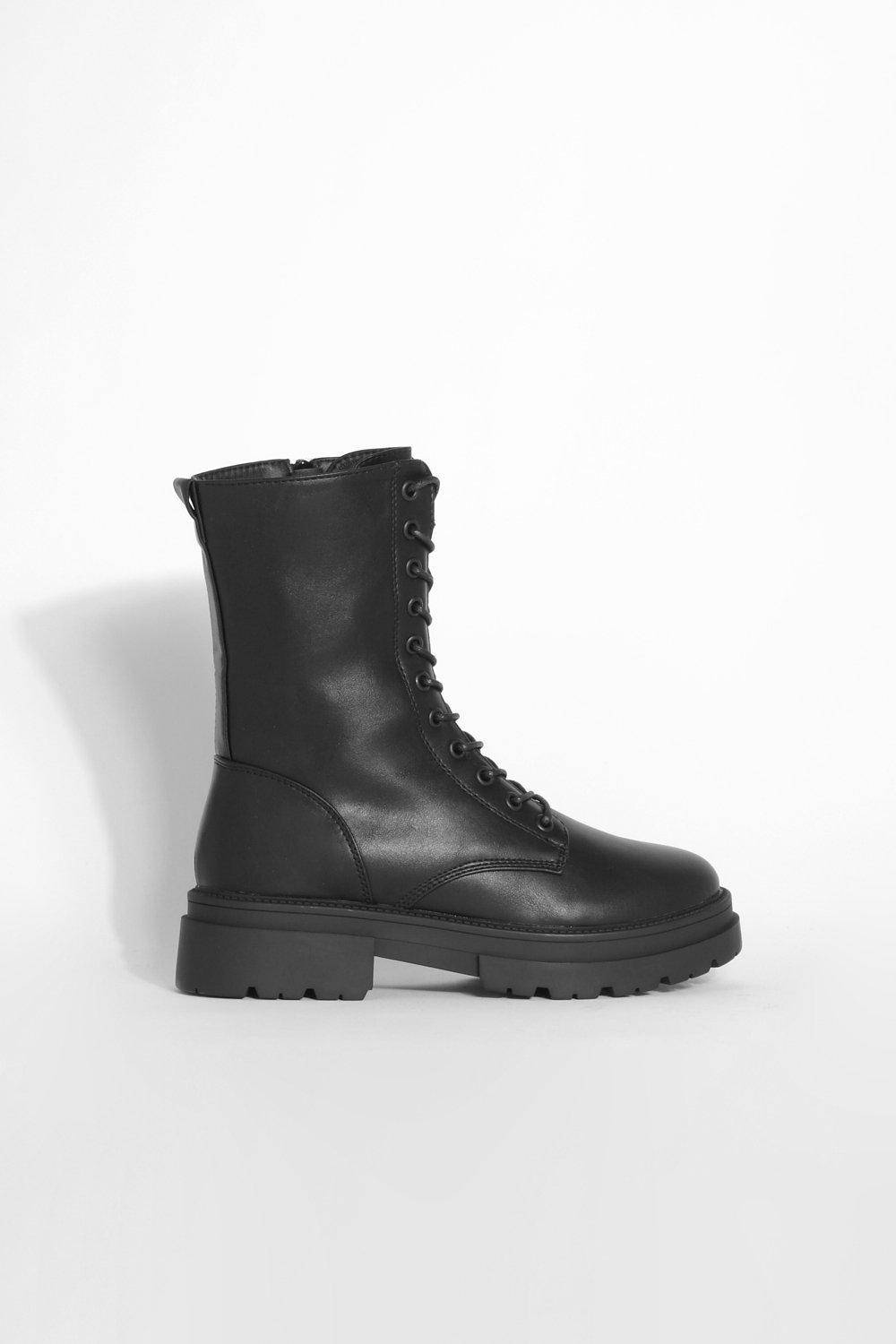 boohoo Bottes De Randonnée À Lacets
