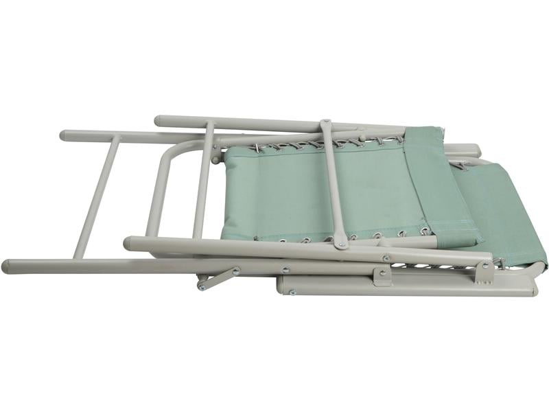 KOOR Campingstuhl Comfort Granite Green Gemütlicher Outdoor-Stuhl