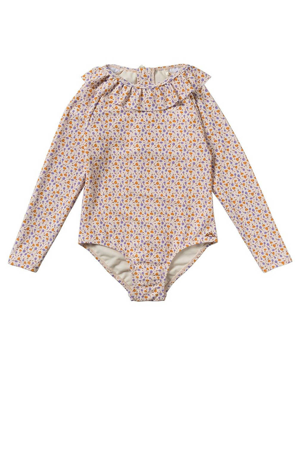 schattig zwempakjeUV badpak Saba lila/oranje
