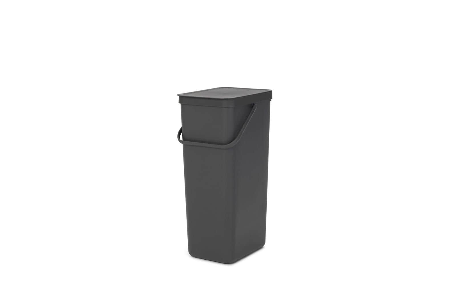 Recyclingbehälter Sort & Go 40 l, DunkelgrauMülleimer