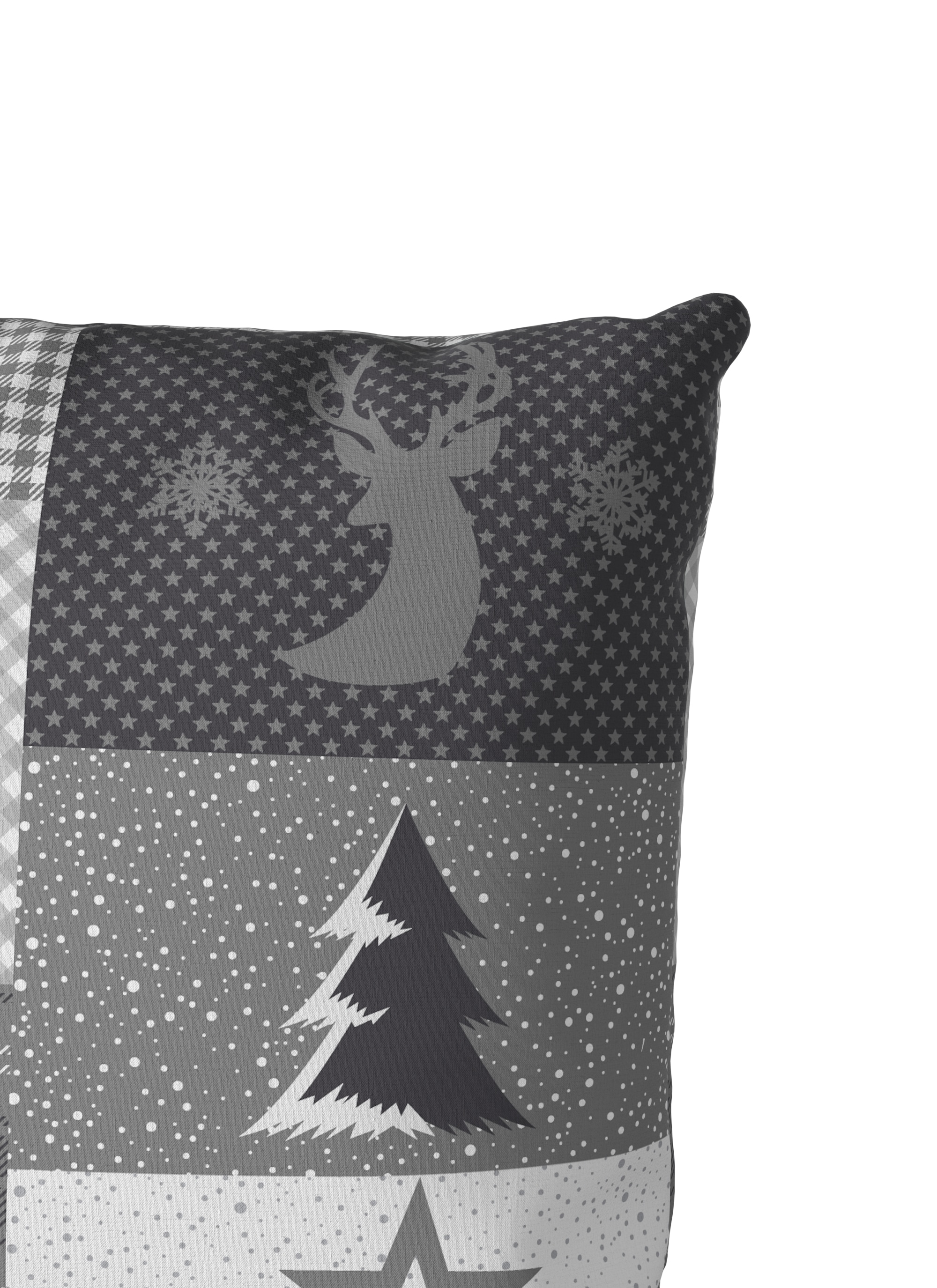 Home affaire Bettwäsche »Nicholas« 2 Stk. tlg. Weihnachtsbettwäsche, Winter, in 3 Qualitäten verfügbar